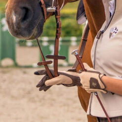 Horze Shona Touch-Screen Reithandschuhe -Reiter's Paradies 31408 DBR ALBR 3