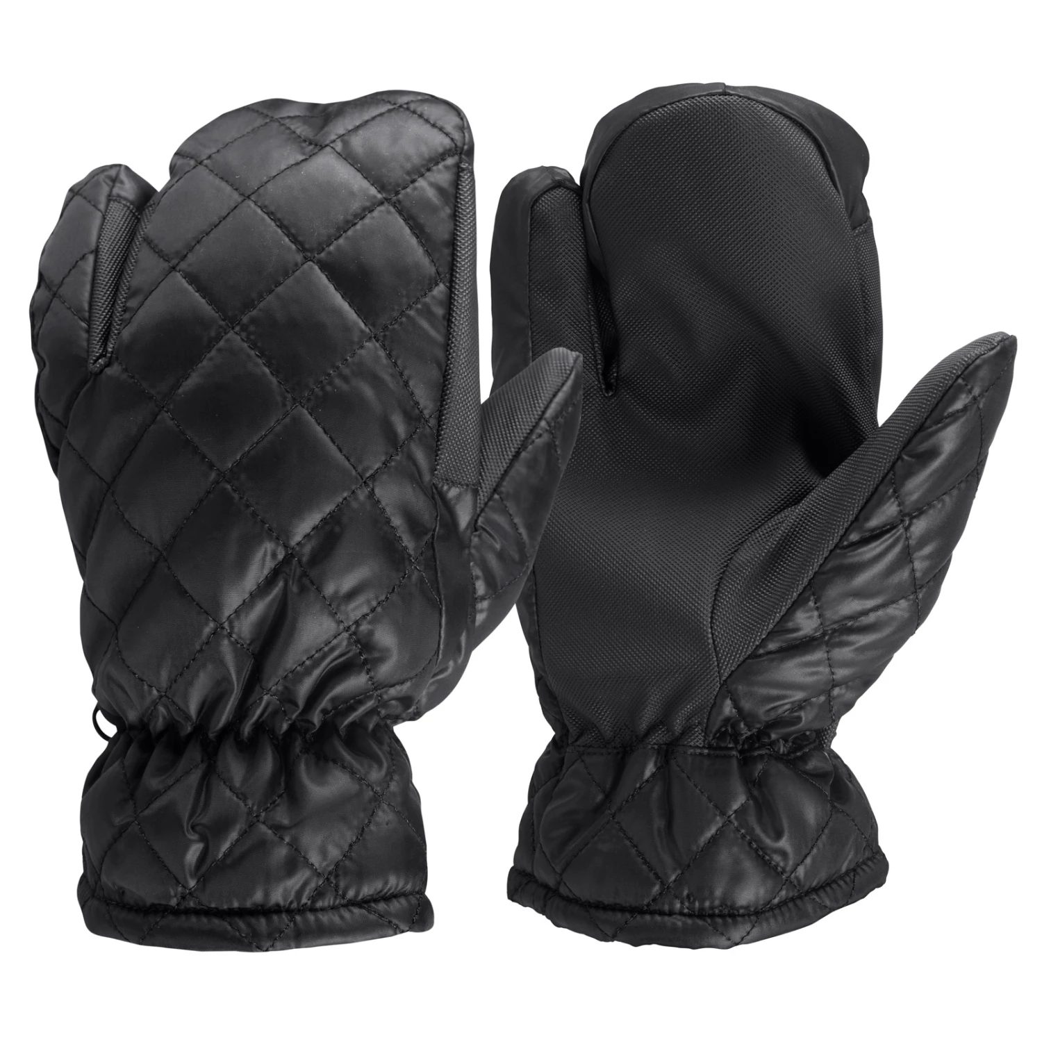Horze Gesteppte 3-Finger Winterhandschuhe 1 Horze Gesteppte 3-Finger Winterhandschuhe