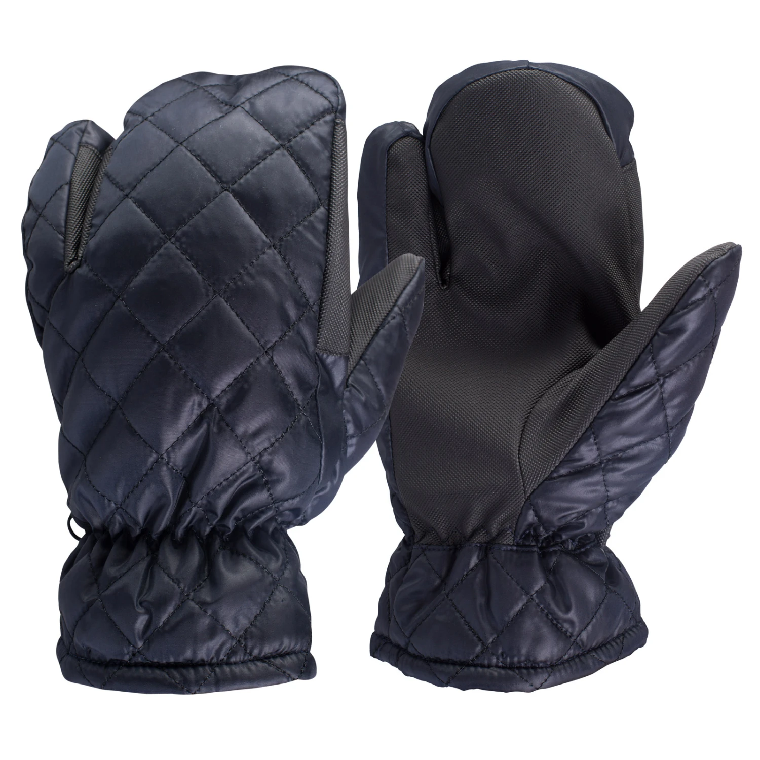 Horze Gesteppte 3-Finger Winterhandschuhe 3 Horze Gesteppte 3-Finger Winterhandschuhe - Image 3