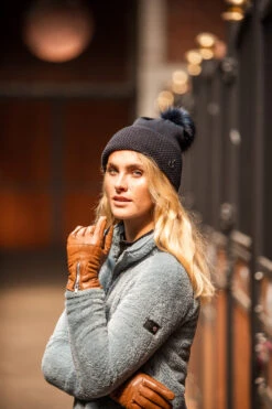 Horze Theresa Damen Reithandschuhe Aus Kunstleder -Reiter's Paradies 31726 BR 5