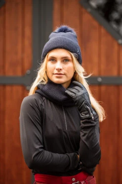 Horze Theresa Damen Reithandschuhe Aus Kunstleder -Reiter's Paradies 31726 bl 05