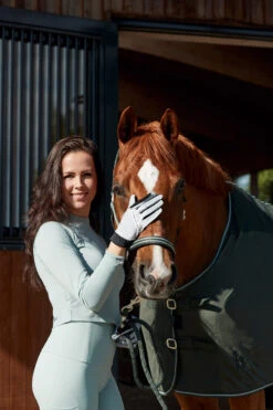 Horze Gabriela Damen Stretch Reithandschuhe Mit UV-Schutz -Reiter's Paradies 31733 AGGR 5