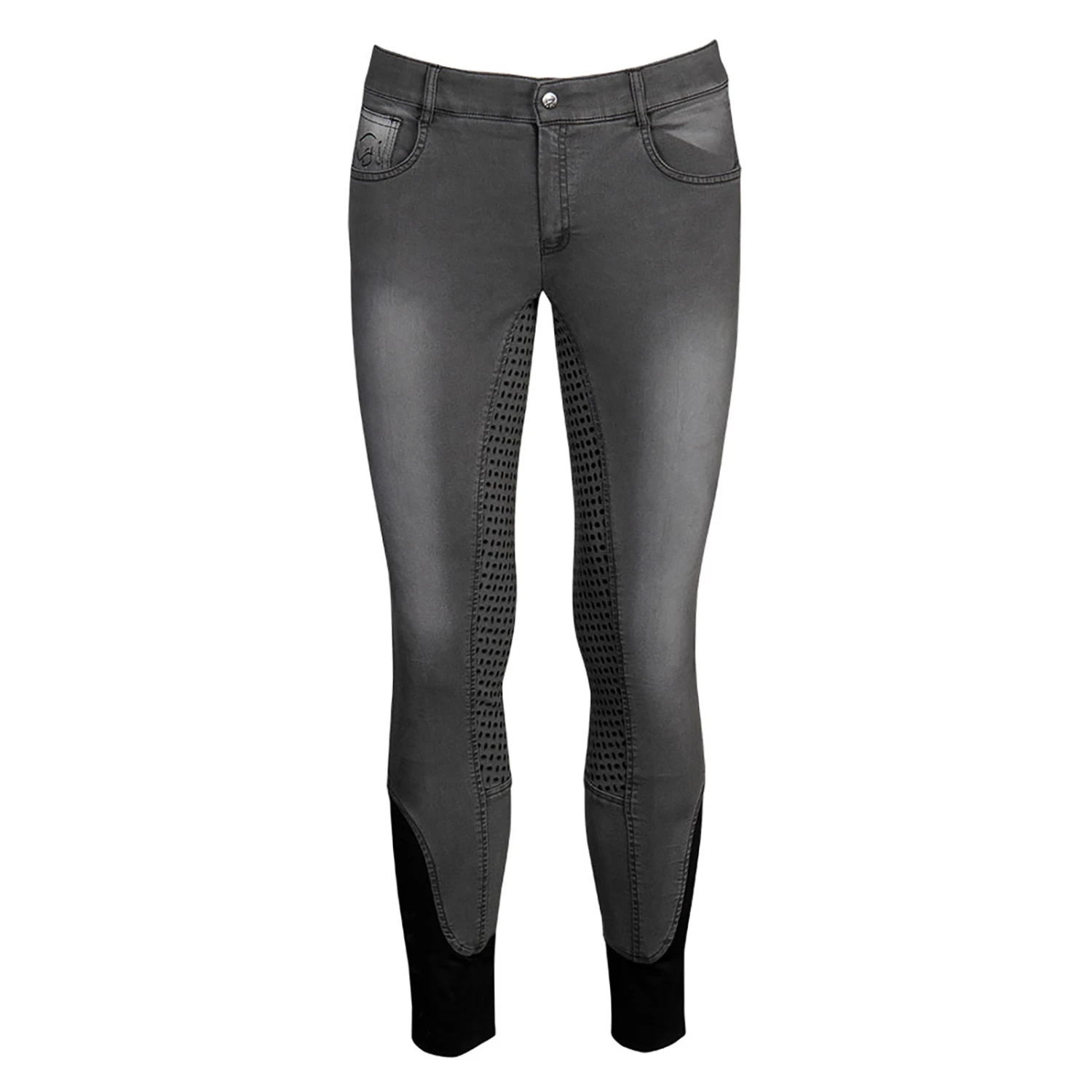 Harry's Horse Liciano Reithose Mit Vollbesatz Für Kinder In Denim-Look 1 Harry's Horse Liciano Reithose Mit Vollbesatz Für Kinder In Denim-Look