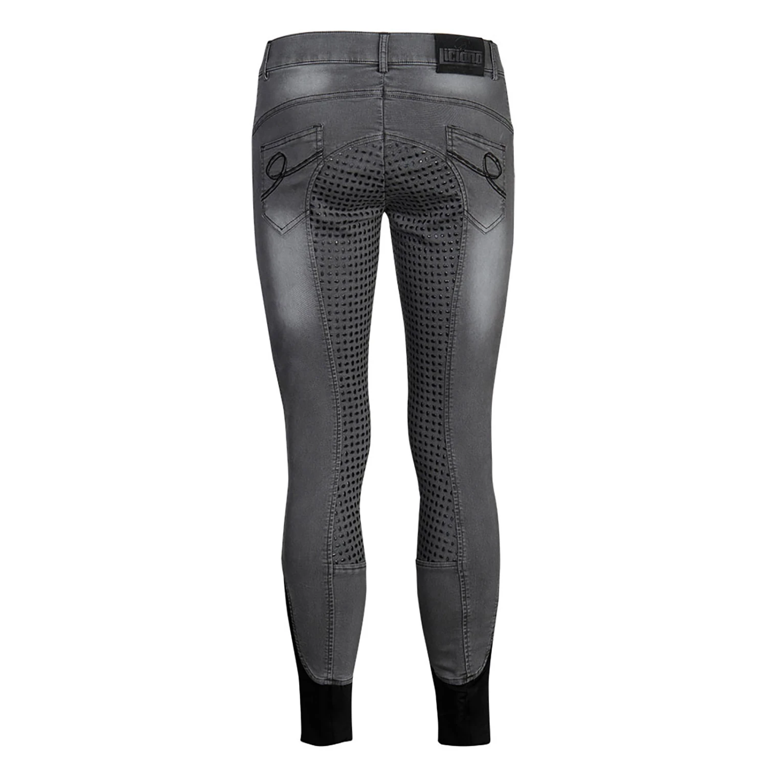 Harry's Horse Liciano Reithose Mit Vollbesatz Für Kinder In Denim-Look 2 Harry's Horse Liciano Reithose Mit Vollbesatz Für Kinder In Denim-Look - Image 2