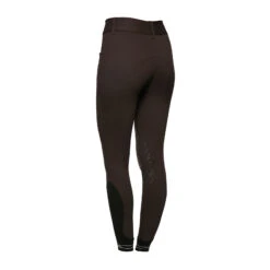 Cavalleria Toscana American Damen Reithose Mit Kniebesatz Mit Perforiertem Logo Tape Und Grip -Reiter's Paradies 331276 BR 1