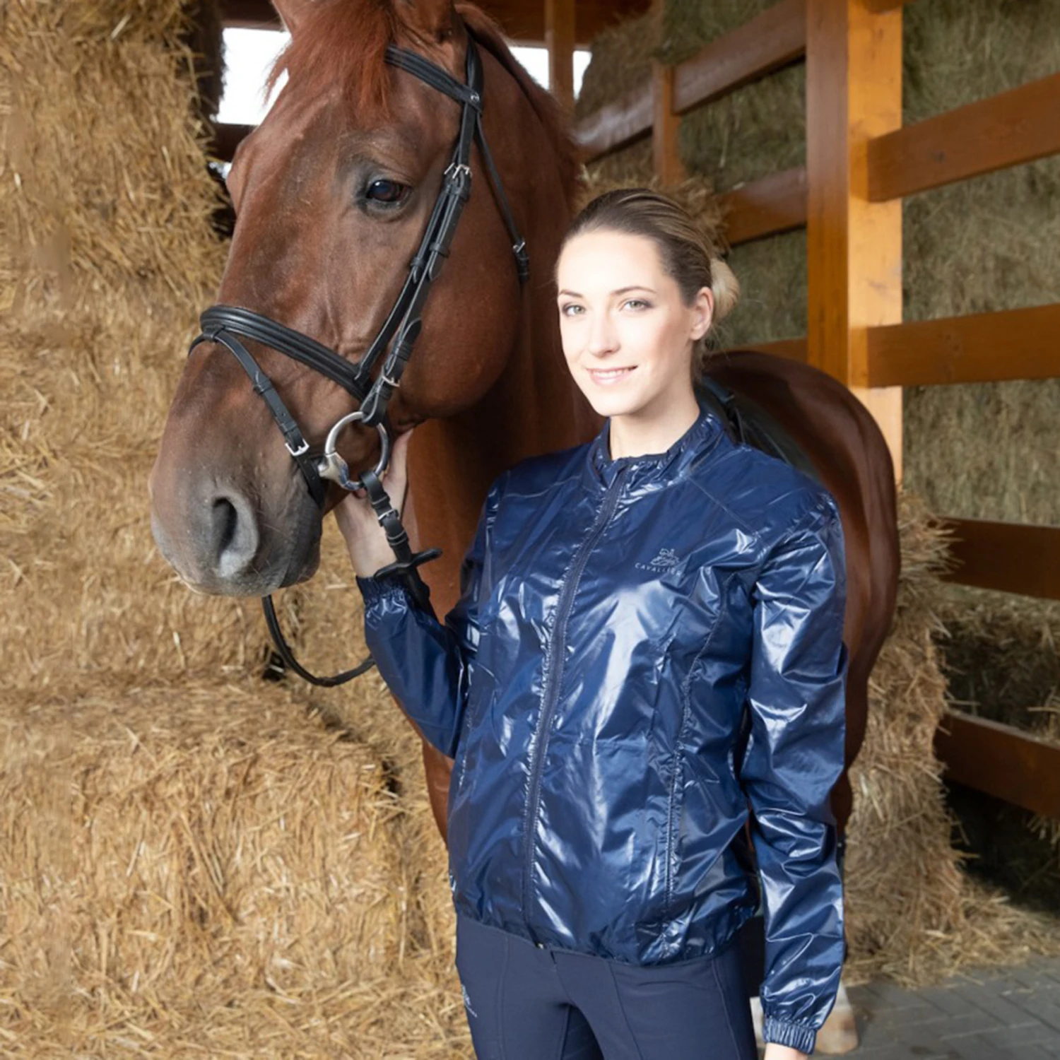 Cavalliera Charm Kinder Reitregenjacke 2 Cavalliera Charm Kinder Reitregenjacke - Image 2