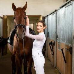 Cavalliera Contessa Damen Langarm Turniershirt -Reiter's Paradies 333724 WH 2