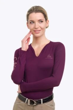 Cavalliera Rose Gold Top, Langärmelig -Reiter's Paradies 334456 APU 7