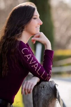 Cavalliera Rose Gold Top, Langärmelig -Reiter's Paradies 334456 APU 9