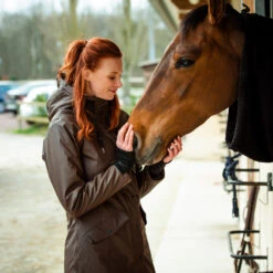 Horze Billie Damen Regenjacke Mit Fleece -Reiter's Paradies 33501 BRBR 2