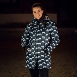 Horze Billie Damen Regenjacke Mit Fleece -Reiter's Paradies 33501 VDB WH 4