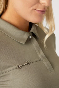 Horze Denise Damen Funktionspoloshirt -Reiter's Paradies 33528 KDGR 5