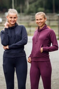 Horze Elinor Damen Sweatshirt Mit Hohem Kragen -Reiter's Paradies 33545 EDPU 4