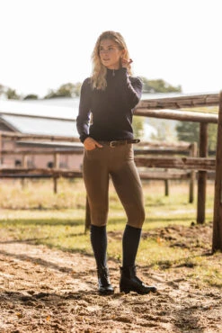 B Vertigo Ruth Damen Strickpullover Mit Reißverschluss -Reiter's Paradies 33546 vdb 07