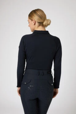 Horze Tiana Damen Poloshirt Mit Langen Ärmeln -Reiter's Paradies 33556 vdb 05