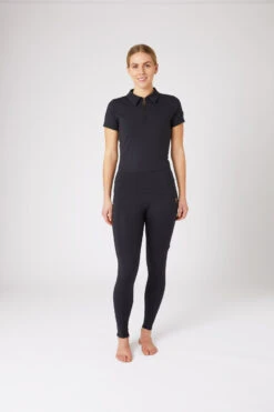 Horze Sagira Damen Trainingshirt Mit Goldener Rückseite -Reiter's Paradies 33571 VDB 4