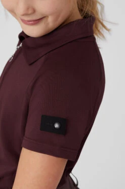 Horze Tiana Kinder Poloshirt Mit Kurzen Ärmeln -Reiter's Paradies 33574 rmbu 05