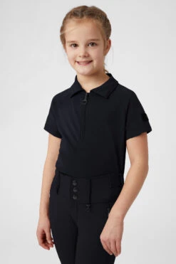 Horze Tiana Kinder Poloshirt Mit Kurzen Ärmeln -Reiter's Paradies 33574 vdb 03