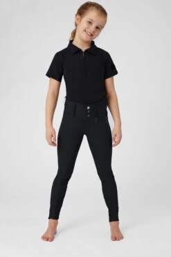 Horze Tiana Kinder Poloshirt Mit Kurzen Ärmeln -Reiter's Paradies 33574 vdb 04