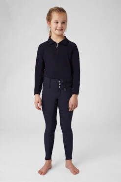 Horze Tiana Kinder Poloshirt Mit Langen Ärmeln 31 Horze Tiana Kinder Poloshirt Mit Langen Ärmeln -Reiter's Paradies 33576 VDB 4