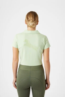 Horze Kia Damen Jersey Poloshirt Mit Rückenprint -Reiter's Paradies 33579 FMGR 5