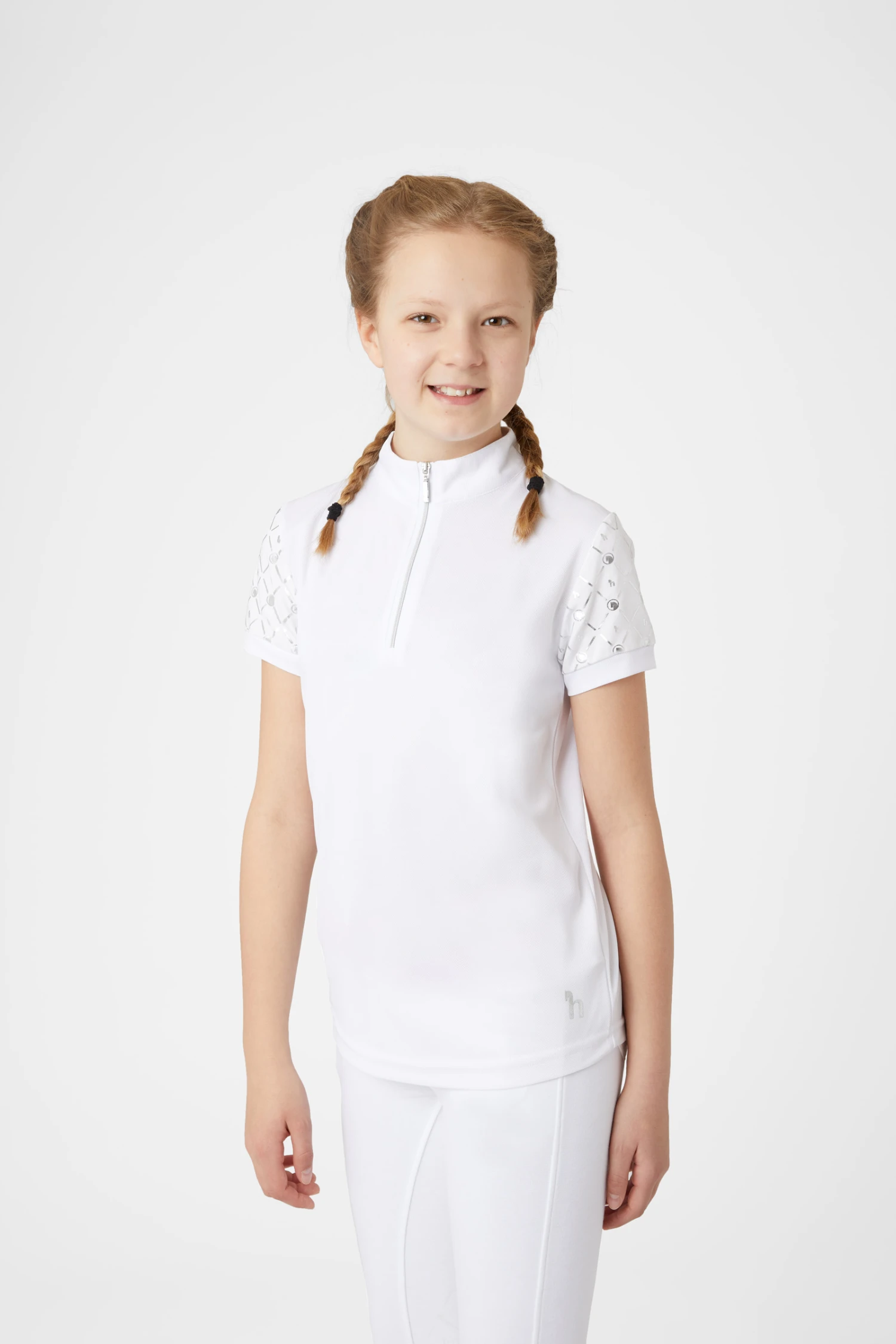 Horze Fia Kinder Trainings-/ Turniershirt Mit Kurzen Ärmeln 15 Horze Fia Kinder Trainings-/ Turniershirt Mit Kurzen Ärmeln - Image 15