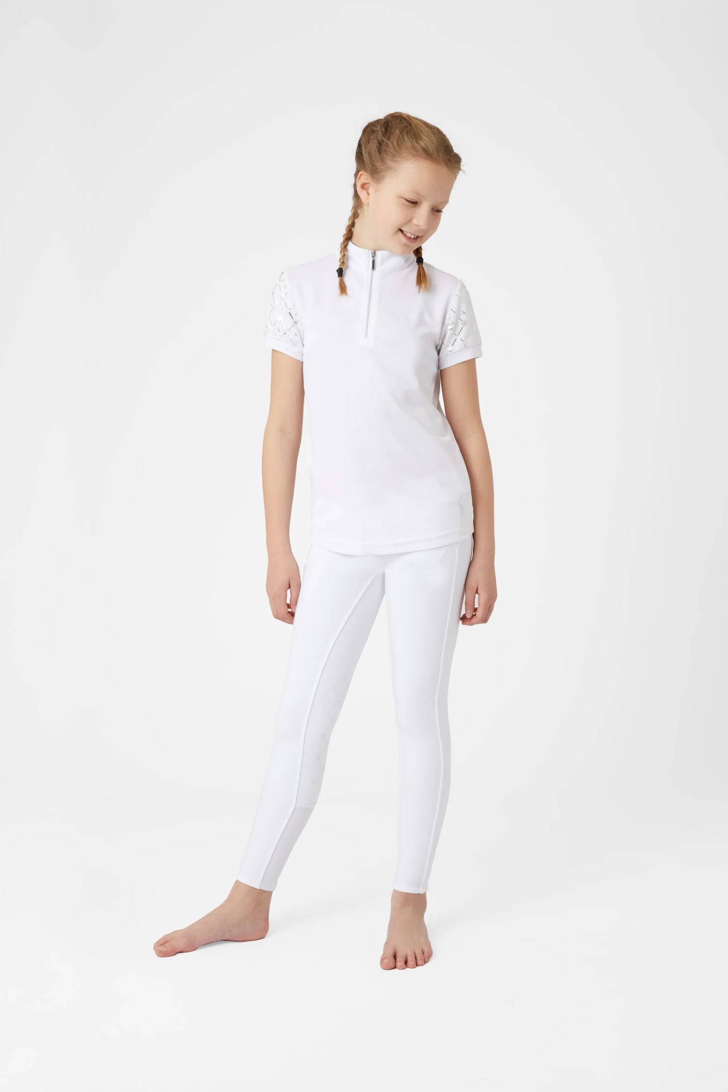 Horze Fia Kinder Trainings-/ Turniershirt Mit Kurzen Ärmeln 16 Horze Fia Kinder Trainings-/ Turniershirt Mit Kurzen Ärmeln - Image 16