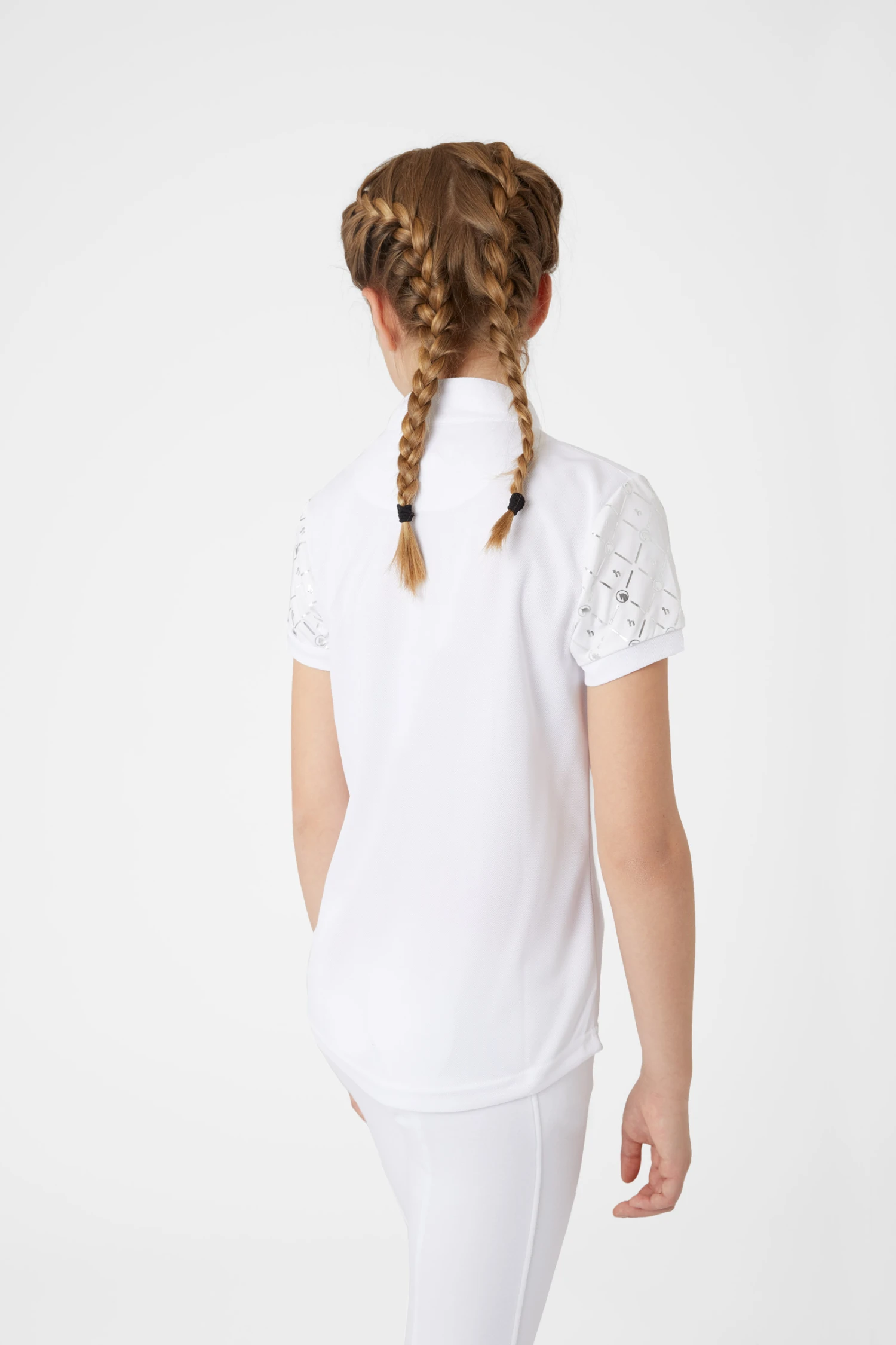 Horze Fia Kinder Trainings-/ Turniershirt Mit Kurzen Ärmeln 17 Horze Fia Kinder Trainings-/ Turniershirt Mit Kurzen Ärmeln - Image 17