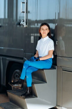 Horze Fia Kinder Trainings-/ Turniershirt Mit Kurzen Ärmeln 38 Horze Fia Kinder Trainings-/ Turniershirt Mit Kurzen Ärmeln -Reiter's Paradies 33588 WH 6