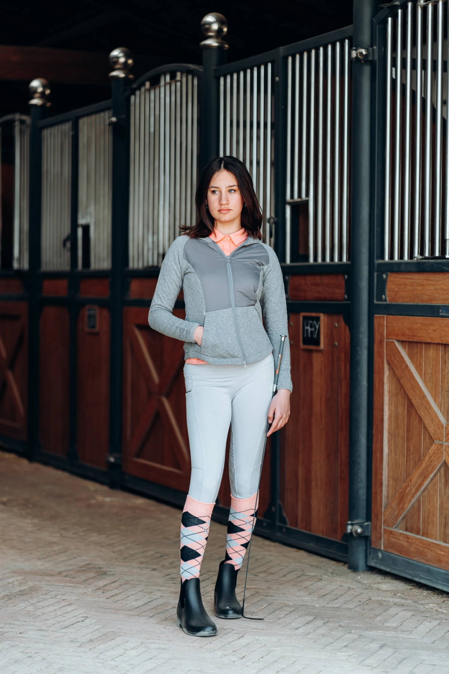 Horze Sabine Kinder Hybrid Hoodie 15 Horze Sabine Kinder Hybrid Hoodie - Image 15