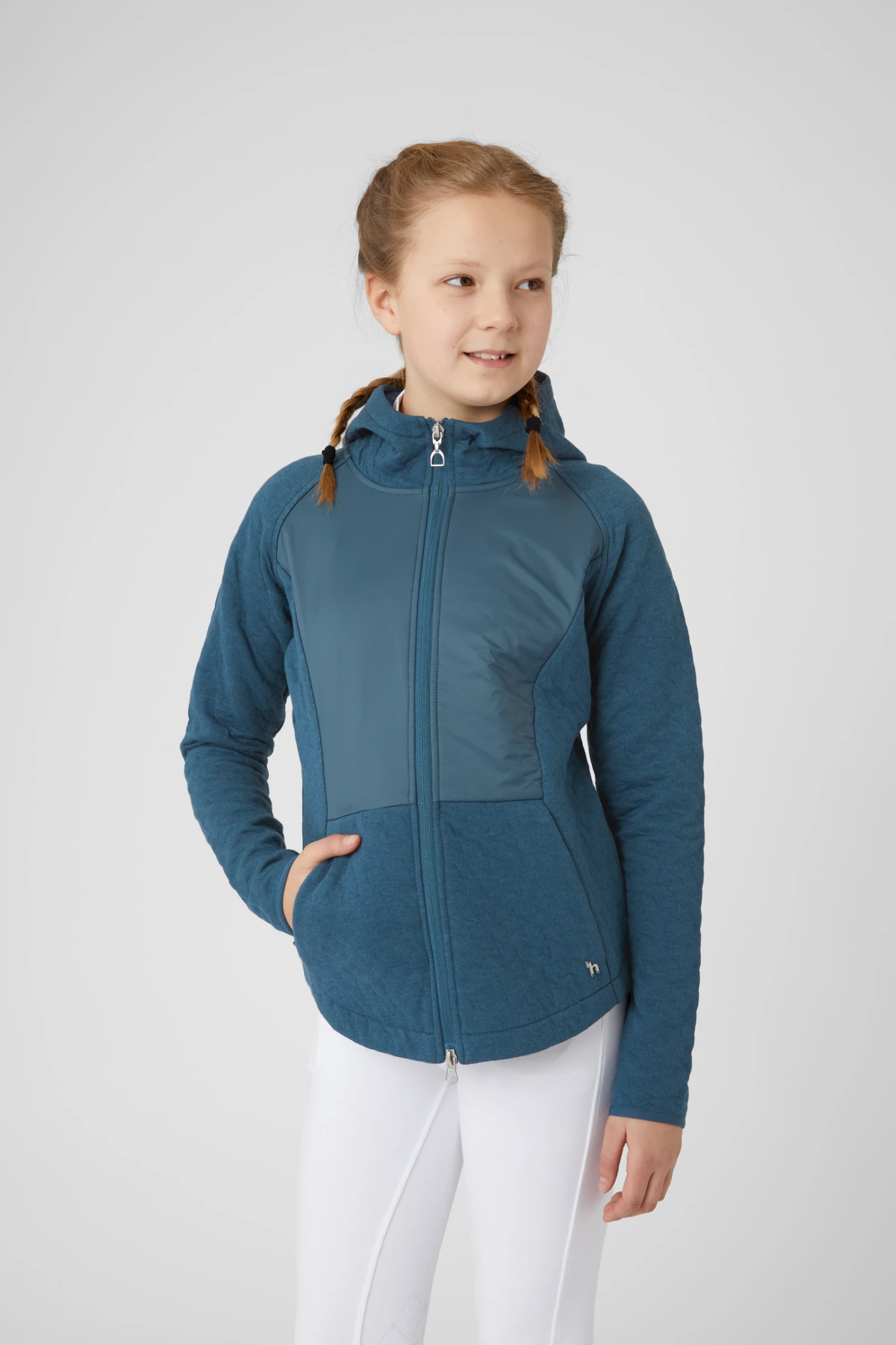 Horze Sabine Kinder Hybrid Hoodie 2 Horze Sabine Kinder Hybrid Hoodie - Image 2