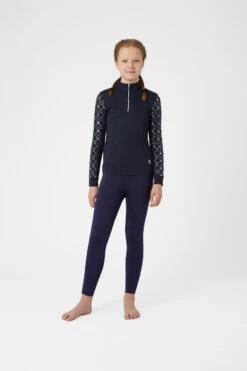 Horze Fia Kinder Trainings-/ Turniershirt Mit Langen Ärmeln -Reiter's Paradies 33598 PDB 3