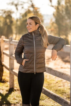 Horze Natalie Damen Reitjacke Mit Abnehmbaren Ärmeln -Reiter's Paradies 33601 734 10