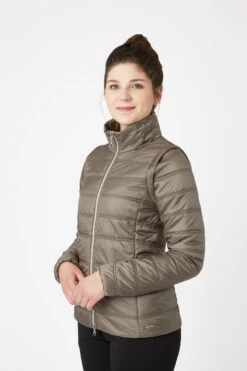 Horze Natalie Damen Reitjacke Mit Abnehmbaren Ärmeln -Reiter's Paradies 33601 BKGR 2