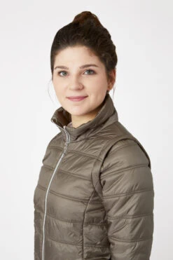Horze Natalie Damen Reitjacke Mit Abnehmbaren Ärmeln -Reiter's Paradies 33601 BKGR 6