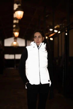 Horze Damen Reflektierende Steppweste -Reiter's Paradies 33612 rsi 08