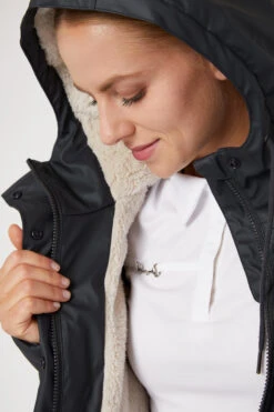 Horze Dania Damen Winter Regenmantel Mit Fleecefutter -Reiter's Paradies 33636 VDB 6