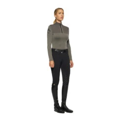 Cavalleria Toscana Tech Wool Damen Funktions Langarmshirt -Reiter's Paradies 336844 G 3
