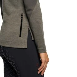 Cavalleria Toscana Tech Wool Velvet Logo Rollkragen -Reiter's Paradies 336845 G 5