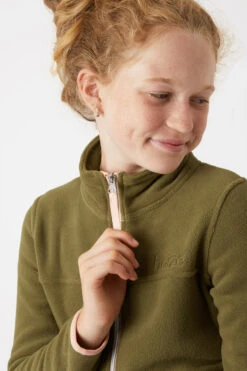 Horze Monster Kinder Fleece Reitjacke -Reiter's Paradies 33708 NTBR 6