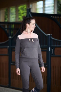 Horze Jade Damen Sweatshirt Mit Hohem Kragen -Reiter's Paradies 33709 BPG CPI 7