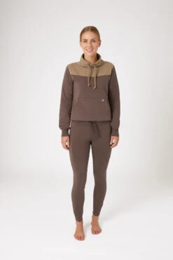 Horze Jade Damen Sweatshirt Mit Hohem Kragen -Reiter's Paradies 33709 FRBR CMBR 3