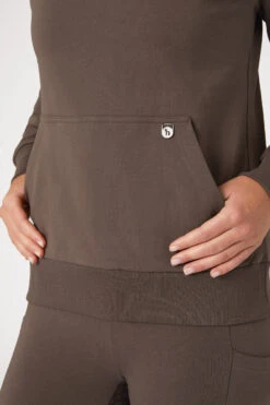 Horze Jade Damen Sweatshirt Mit Hohem Kragen -Reiter's Paradies 33709 FRBR CMBR 6