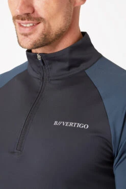 B Vertigo Edmund Herren Trainingsshirt Mit Reißverschluss -Reiter's Paradies 33711 vdb odb 05