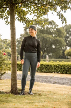 Horze Katya Damen Trainingsshirt Mit Fleecefutter -Reiter's Paradies 33712 BL 7