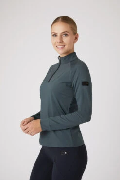 Horze Katya Damen Trainingsshirt Mit Fleecefutter -Reiter's Paradies 33712 UDGR 2