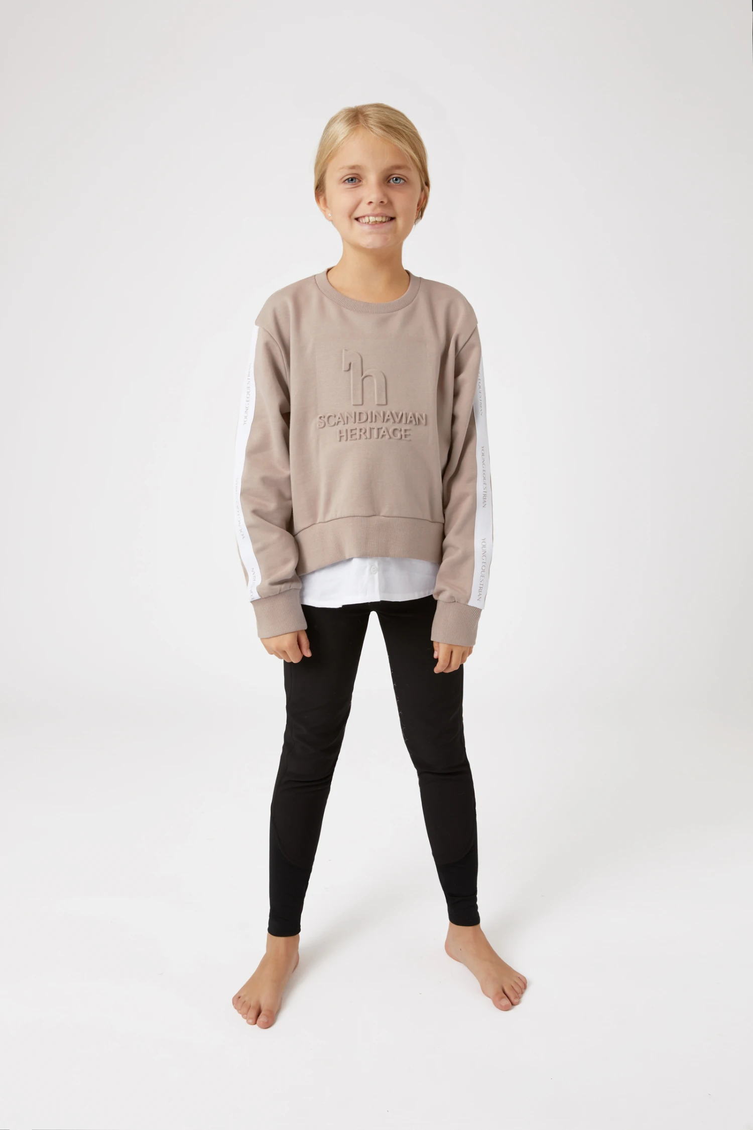 Horze Leighton Teens Sweatshirt Mit Bluse 3 Horze Leighton Teens Sweatshirt Mit Bluse - Image 3