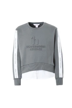 Horze Leighton Teens Sweatshirt Mit Bluse 21 Horze Leighton Teens Sweatshirt Mit Bluse -Reiter's Paradies 33722 UDGR 1