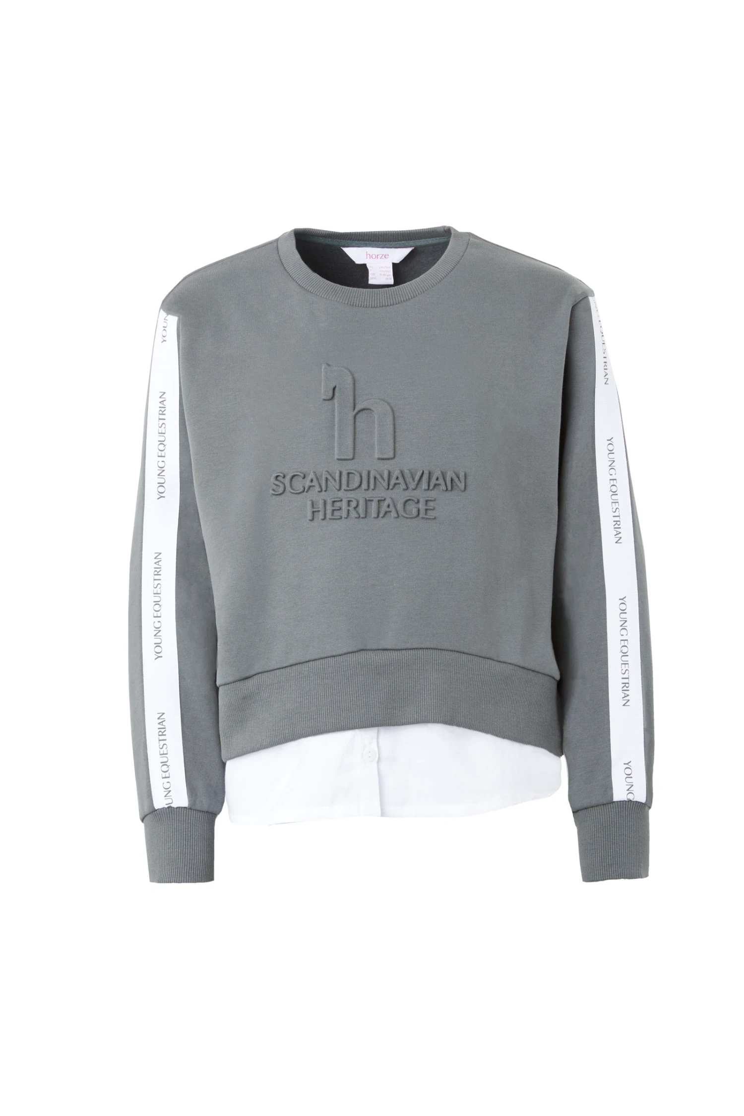 Horze Leighton Teens Sweatshirt Mit Bluse 8 Horze Leighton Teens Sweatshirt Mit Bluse - Image 8