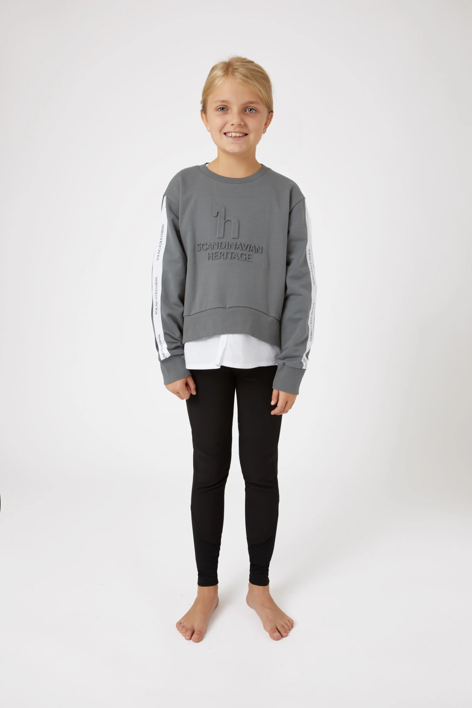 Horze Leighton Teens Sweatshirt Mit Bluse 10 Horze Leighton Teens Sweatshirt Mit Bluse - Image 10